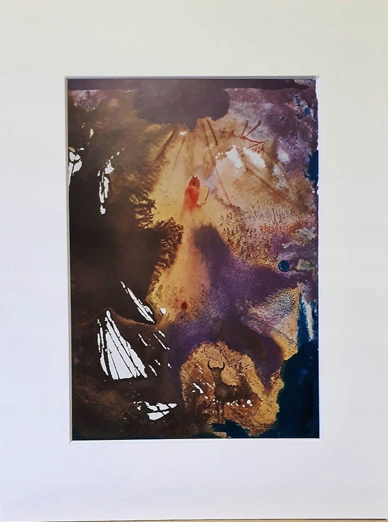 Salvador Dali Biblia Mojżesz na górze Synaj