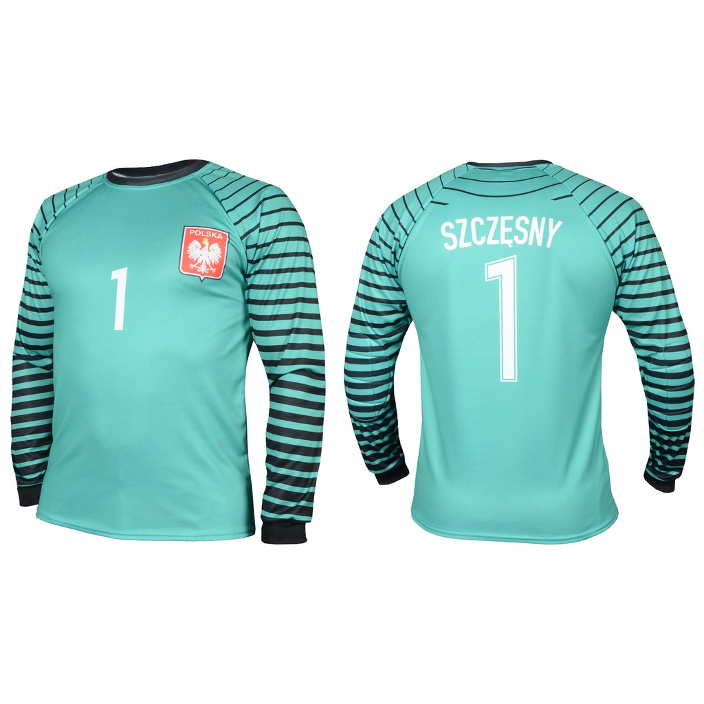 BLUZA BRAMKARSKA - SZCZĘSNY POLSKA - 128 cm