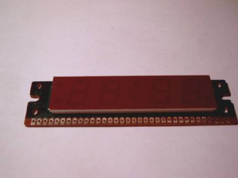 Wyświetlacz do zegaara 7-SEGMENT LED 4 cyfry WSP.A