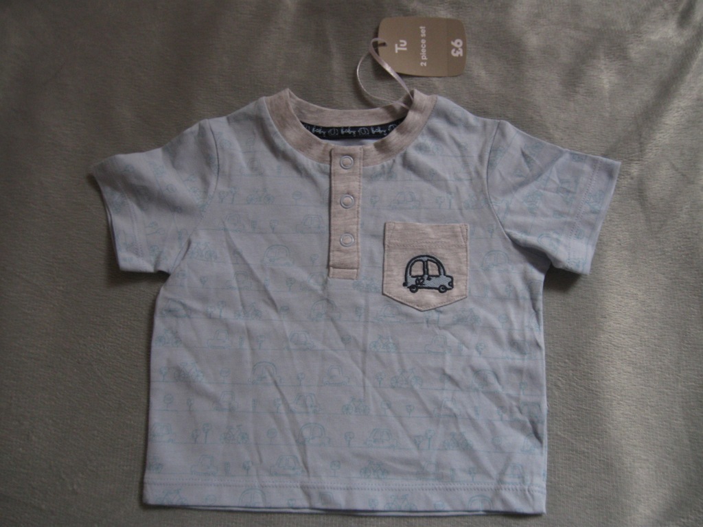 TU_T-shirt Koszulka niemowlęca 0 m+ 56-62 cm -NOWA