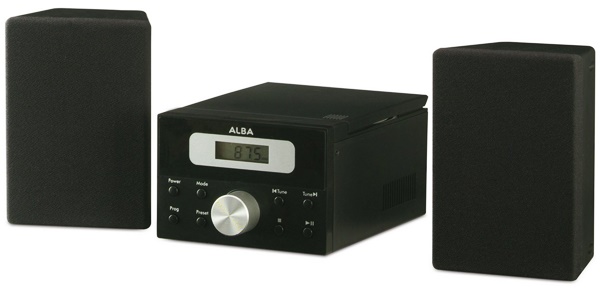 WIEŻA MINI WIEŻA ALBA CD LCD RADIO FM