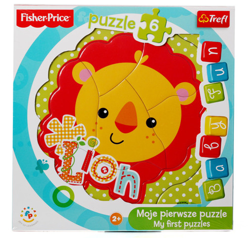 Baby Fun - Lwiątko Fisher Price TREFL Puzzle