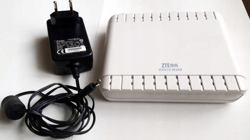modem ZTE ZXV10 W300 ADSL2+ WIFI b/g/n -neostrada