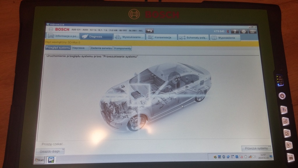BOSCH DCU 130 + ESI 2.0 + KTS 520