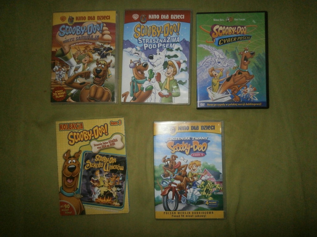 Scooby Doo bajki DVD dla dzieci