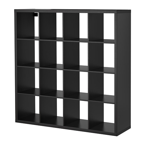 Regały Czarno-brąz IKEA , Kallax 4 i 16