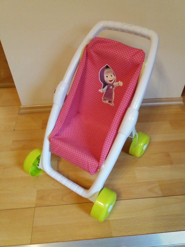 wózek dziecięcy zabawka Masza i Niedźwiedź - Masha