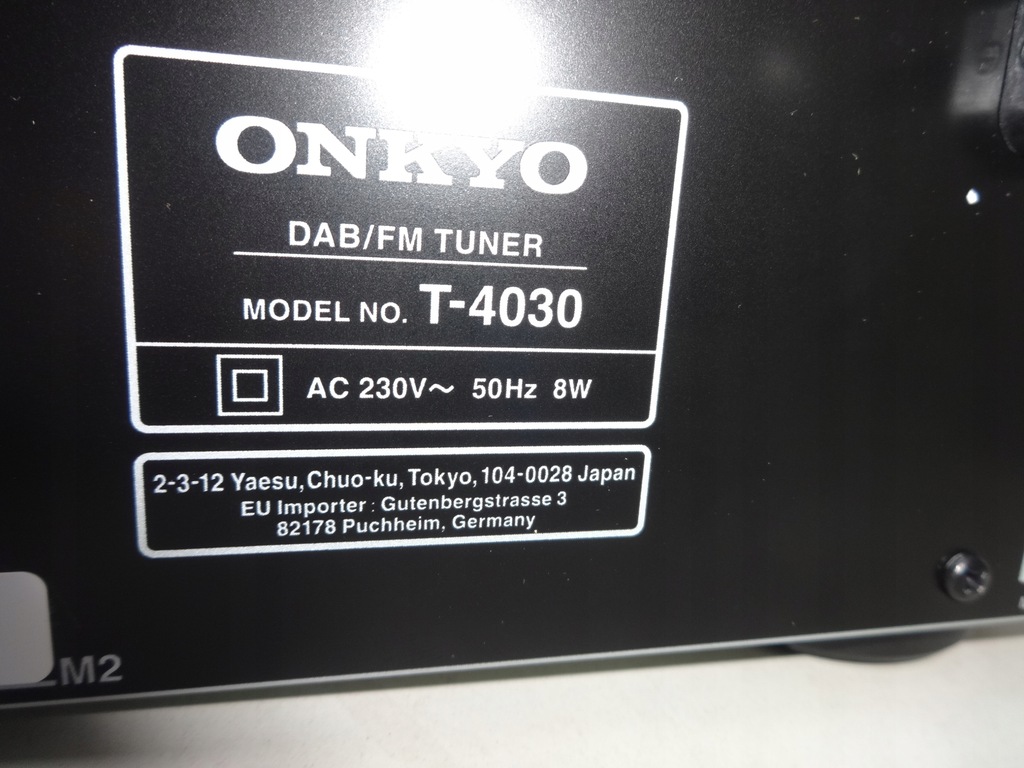Onkyo T4030 Tuner radiowy stereo DAB+ NOWY 7712588045