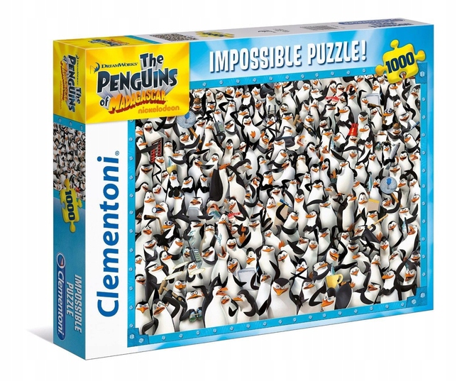 Puzzle Pingwiny z Madagaskaru 1000el. 39362
