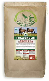 Trawokulki Naturalne Pasz dla Koni 20kg