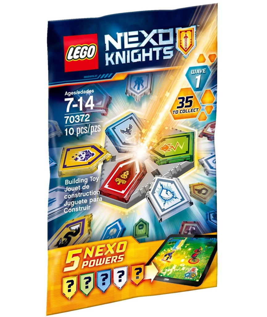 LEGO Nexo Knights Combo Moc NEXO fala 1 70372