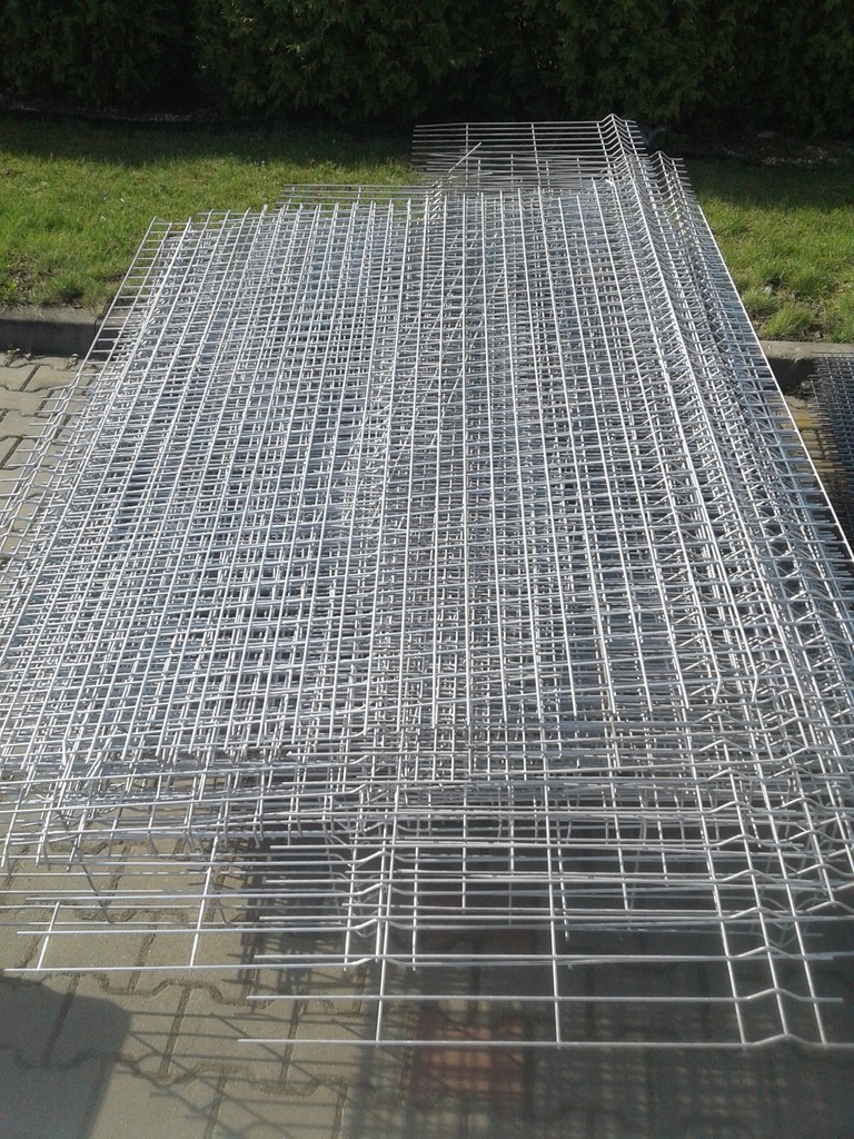 panele ogrodzeniowe z demontażu 153 x ok 1,5 m