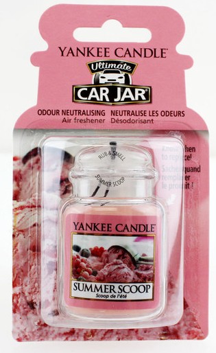 YANKEE CANDLE ODŚWIEŻACZ DO SAMOCHODU SUMMER SCOOP