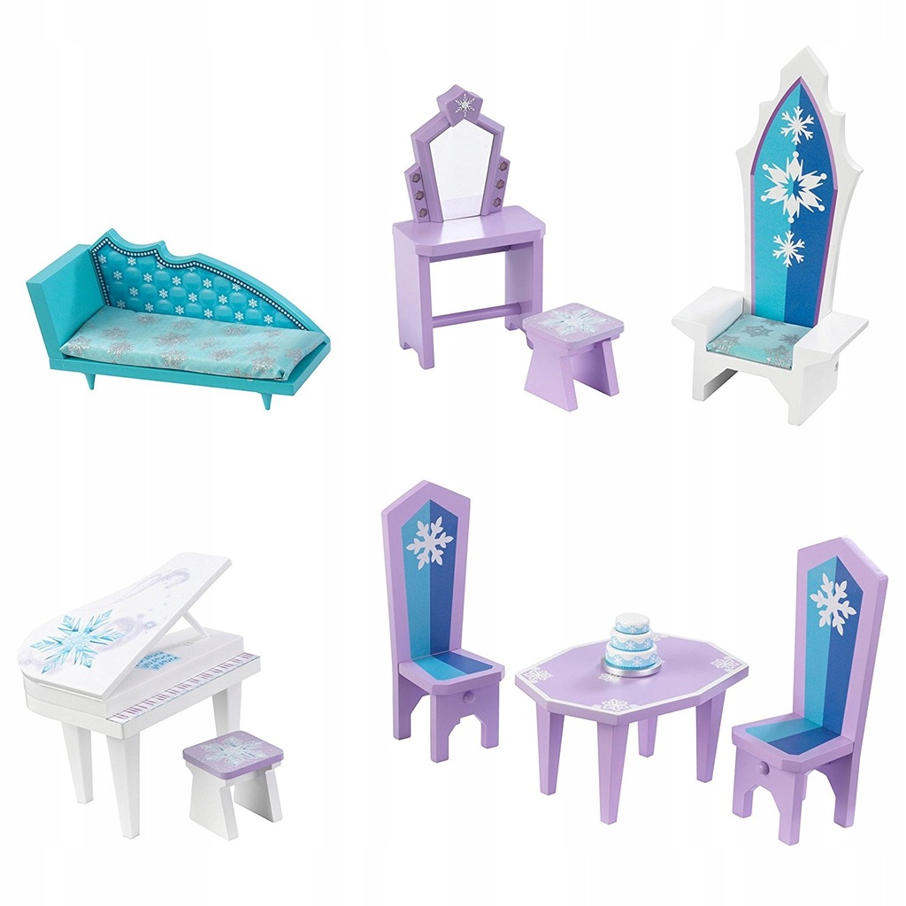 KIDKRAFT 65881 LODOWY ZAMEK ELSY FROZEN+Mebelki - 7731189228