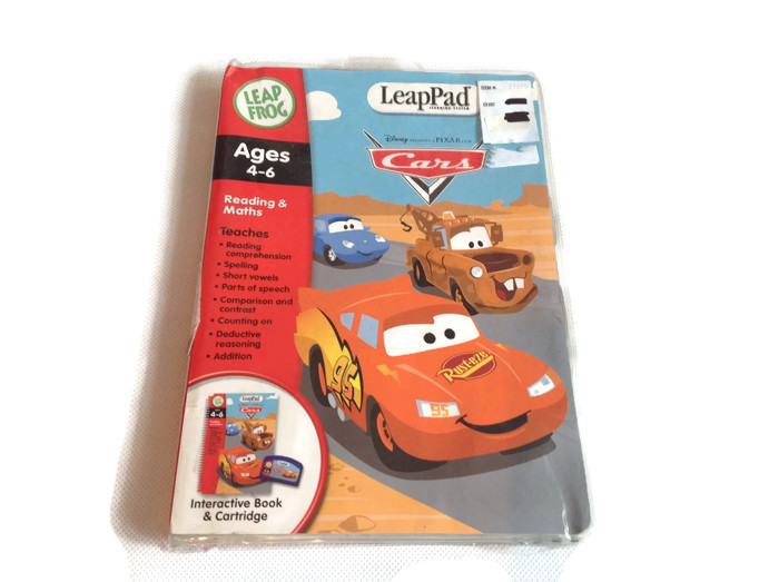 Cartridge do LeapPad Cars Disney