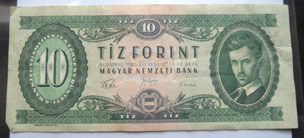WĘGRY 10 FORINT 1960 ROK