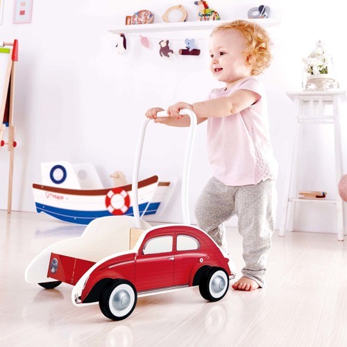 HAPE Drewniany Chodzik pchacz VW Beetle
