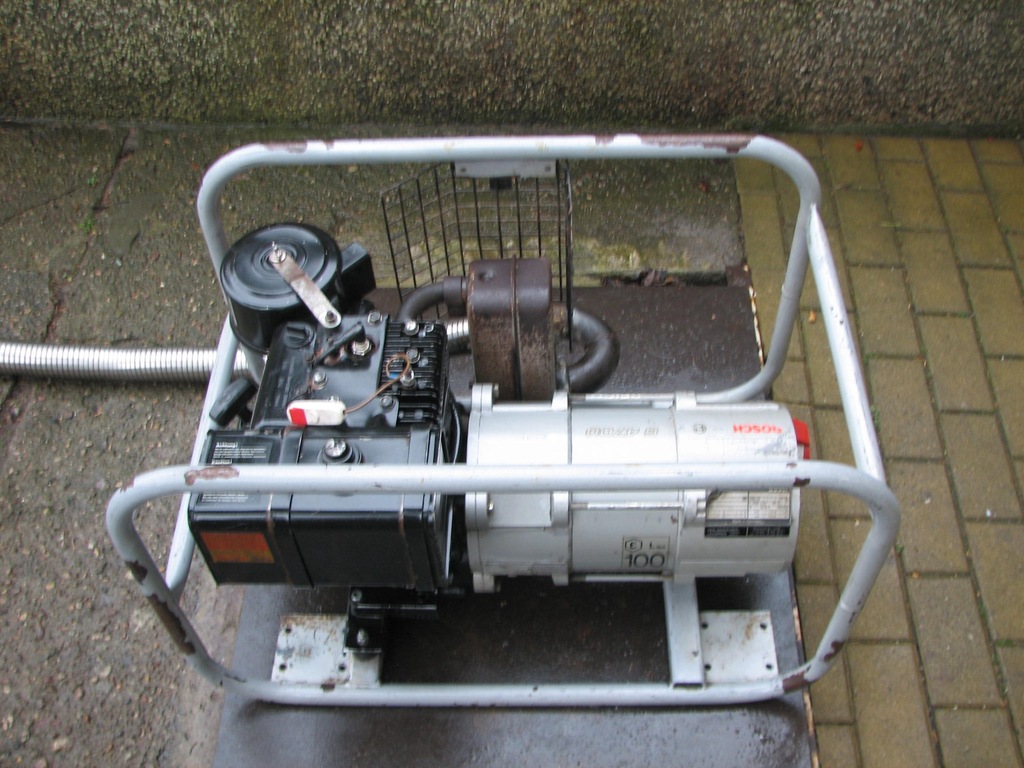 agregat pradotworczy 3,8kw 230v  400v bosch