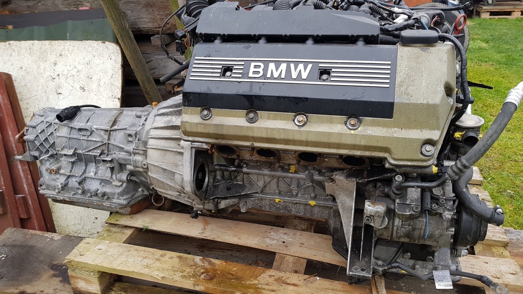 Silnik 3.5i M62B35TU BMW 1999 E38 E39
