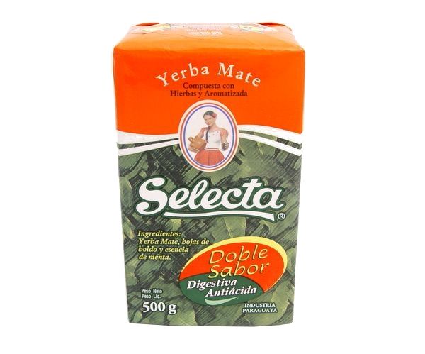 Yerba Mate Selecta Doble Sabor - 500g