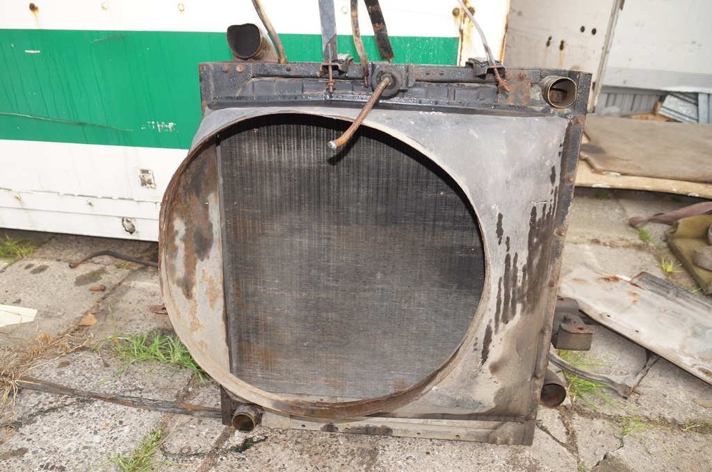 CHŁODNICA WODY INTERCOOLER LIAZ SKODA 110.830 1987