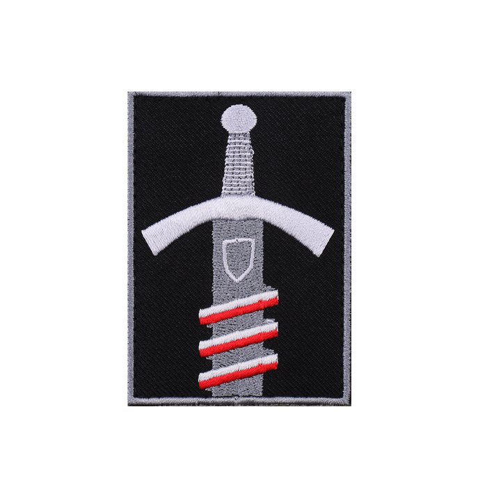 Rzep naszywka Mieczyk Chrobrego Szczerbiec RiB