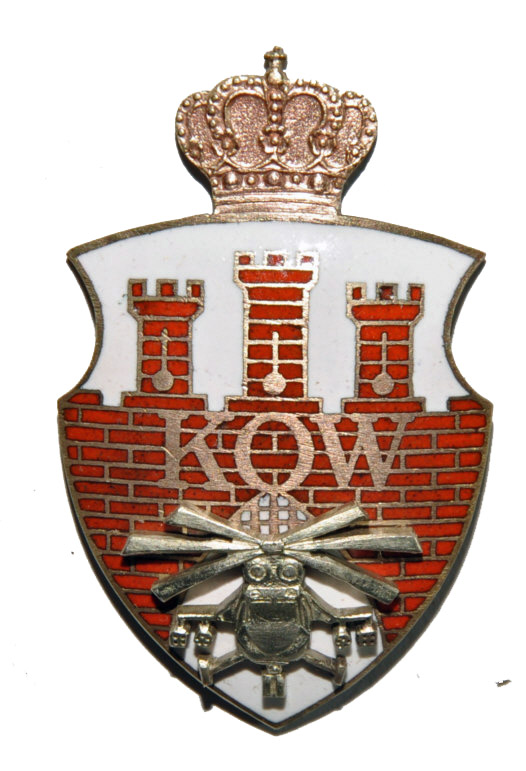 W średniowiecznym Cesarstwie Niemieckim Pograniczny Okręg Wojskowy Odznaka KOW Krakowski Okręg Wojskowy - 7114068153 - oficjalne archiwum