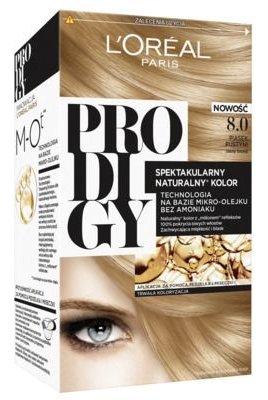 L`OREAL PRODIGY FARBA DO WŁOSÓW 8.0 PIASEK PUSTYNI