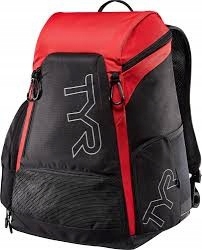 TYR plecak na basen Alliance Team 30L Black/red