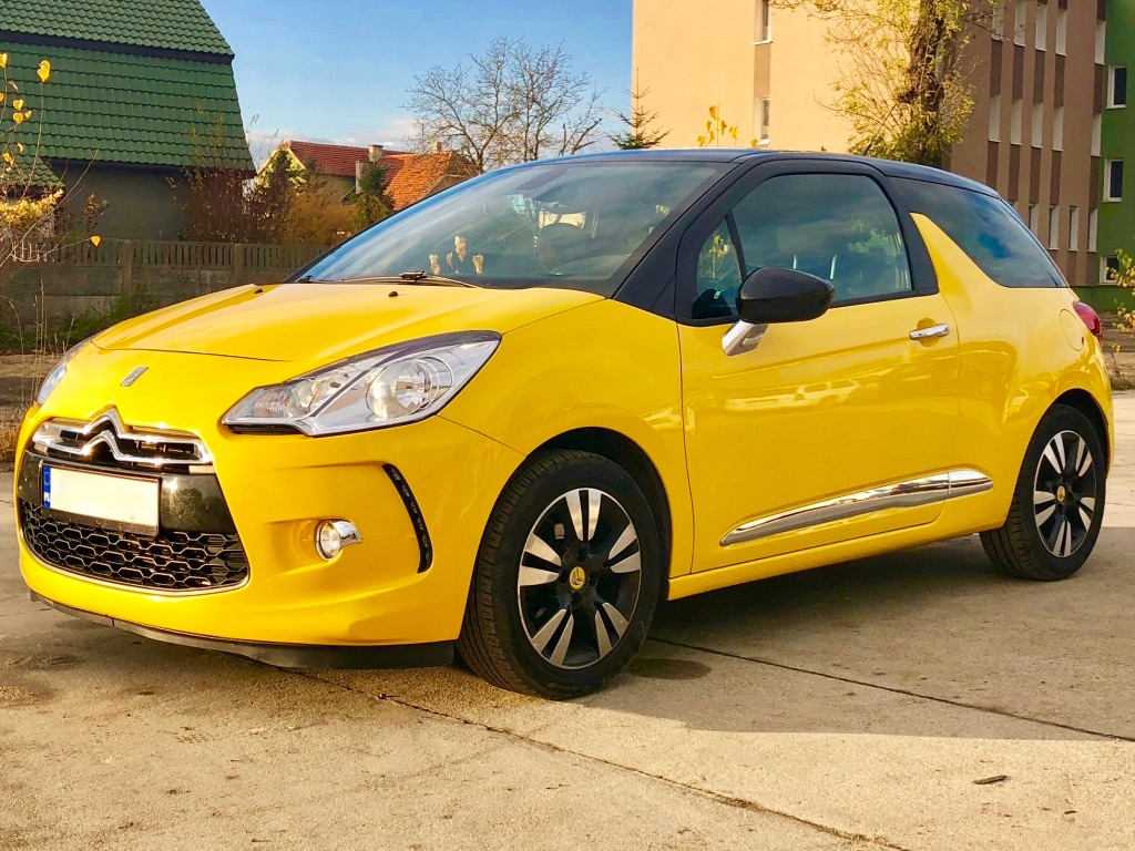 Citroen DS3 automat żółty FV23%