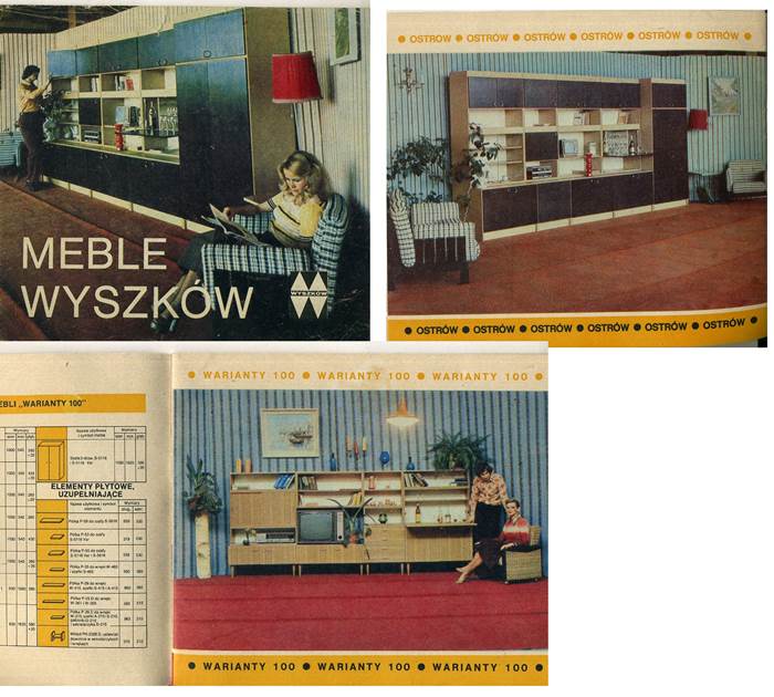 Folder reklamowy Wyszkowskiej Fabryki Mebli