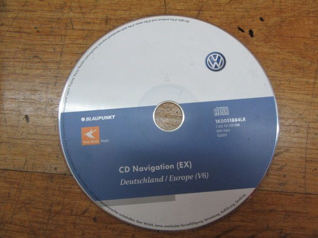 PŁYTA CD NAWIGACJI 1K0051884LR VW PASSAT B6 3C 08r