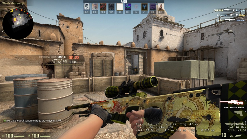 AWP Dragon Lore (Ft)