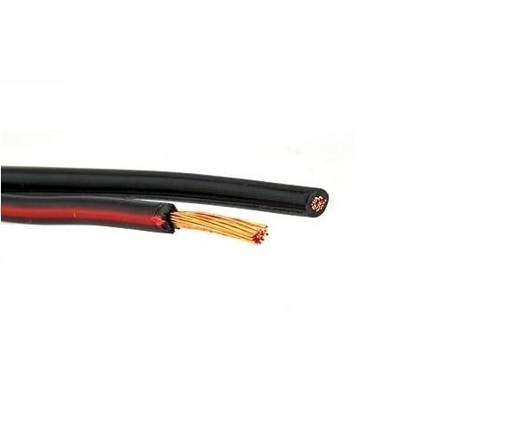 Przewód kabel głośnikowy SMYp 2x0,22mm czarny