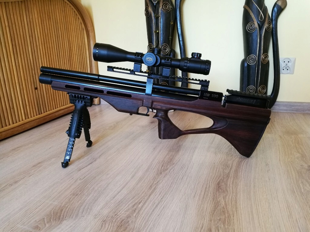 Weihrauch HW100 Bullpup Hawke Eclipse 30SF Bipod