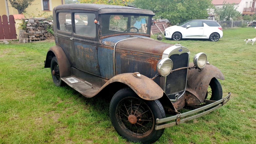 FORD MODEL A 1930 COUPE - ORYGINALNY SPRAWNY !!!!