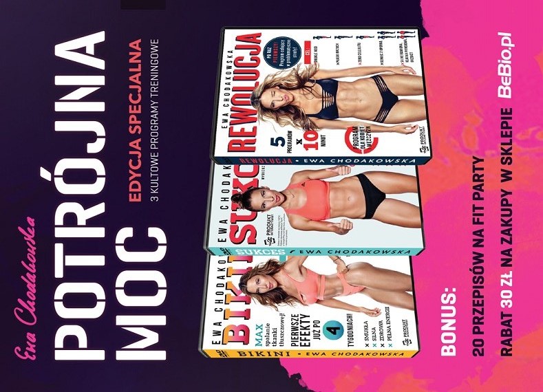 EWA CHODAKOWSKA - Potrójna Moc ED. SPECJALNA 3 DVD
