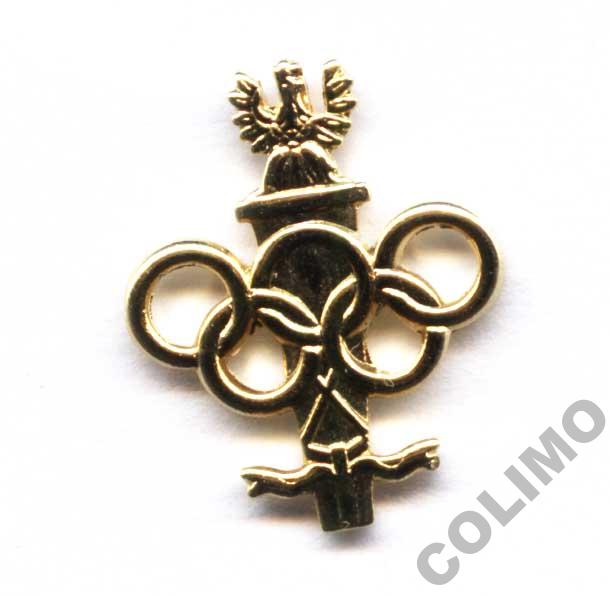 Logo PKOL Polski Komitet Olimpijski odznaka Soczi