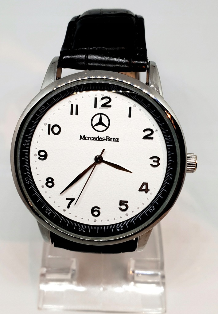 Męski SPORTOWY zegarek Mercedes z logo, 100 NOWY