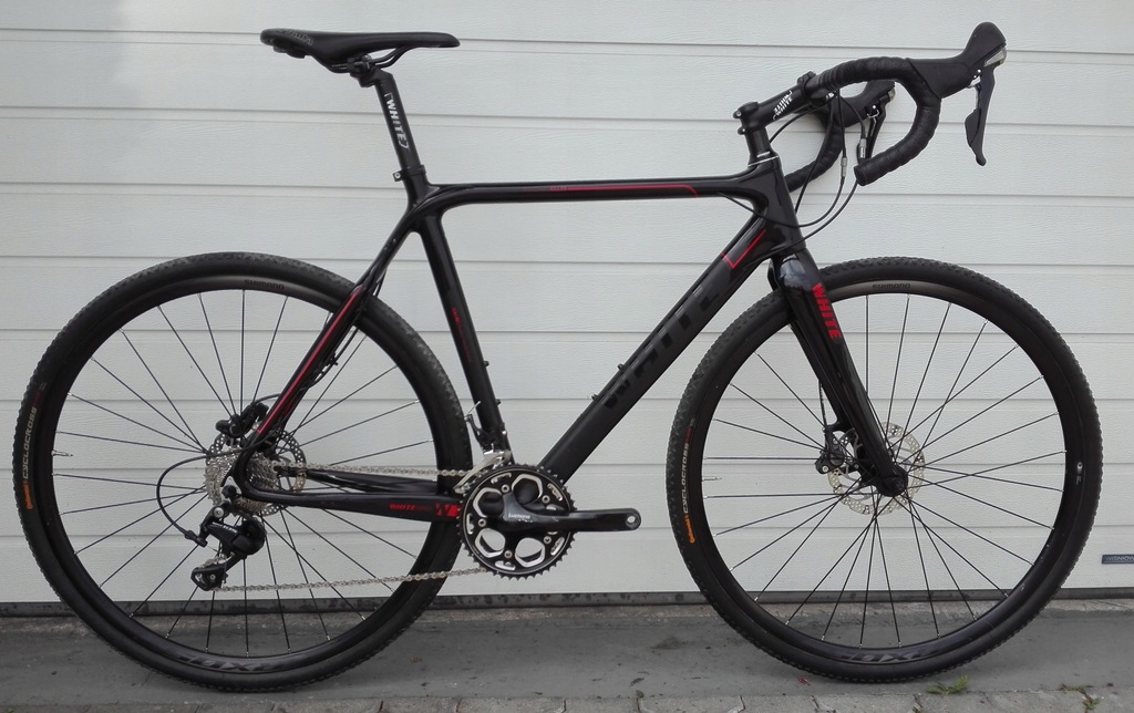 White Killer 56cm CX 105 11s carbon przełaj gravel