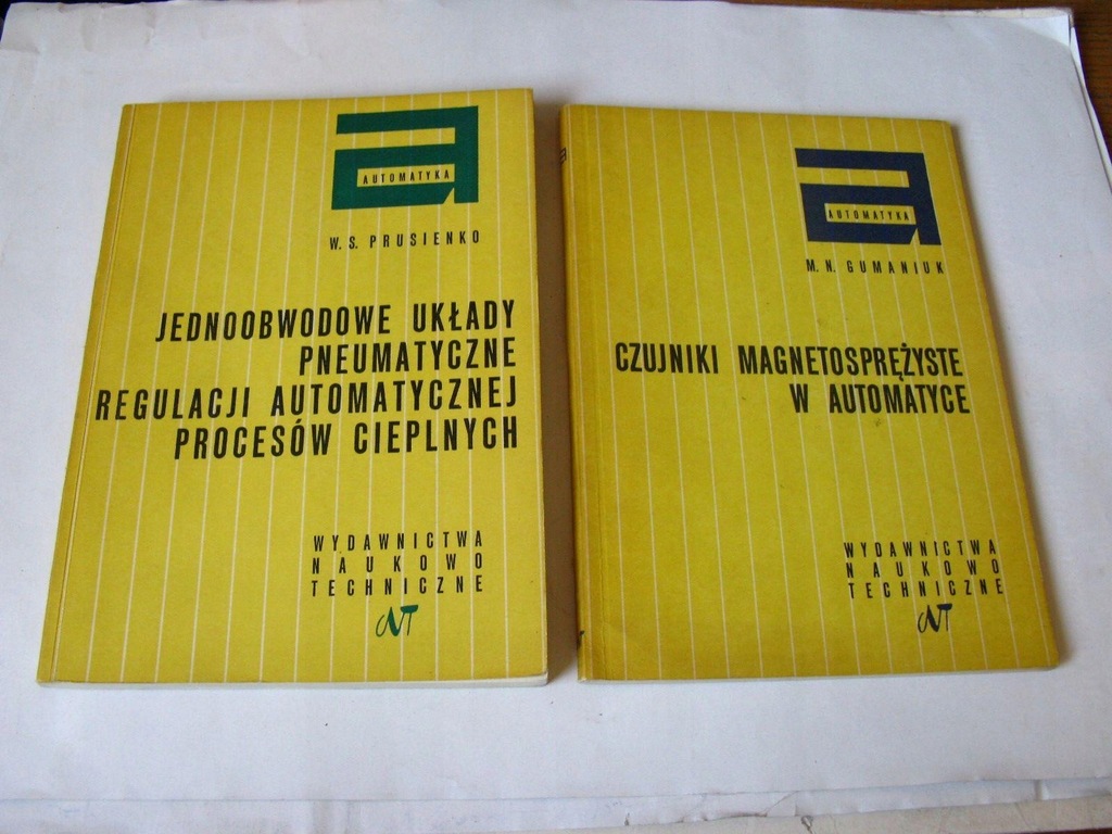 AUTOMATYKA Czujniki magnetosprężyste Układy pneuma