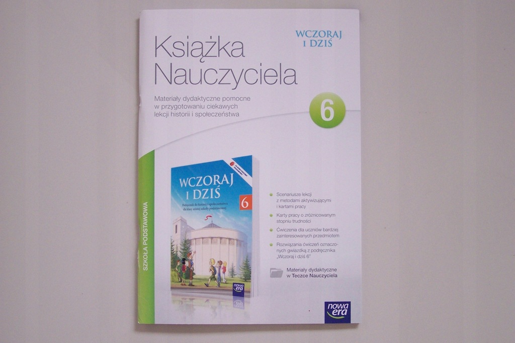 Wczoraj I Dziś Klasa 6 Podręcznik Online WCZORAJ I DZIŚ KL 6 KSIĄŻKA NAUCZYCIELA + testy - 7525428108