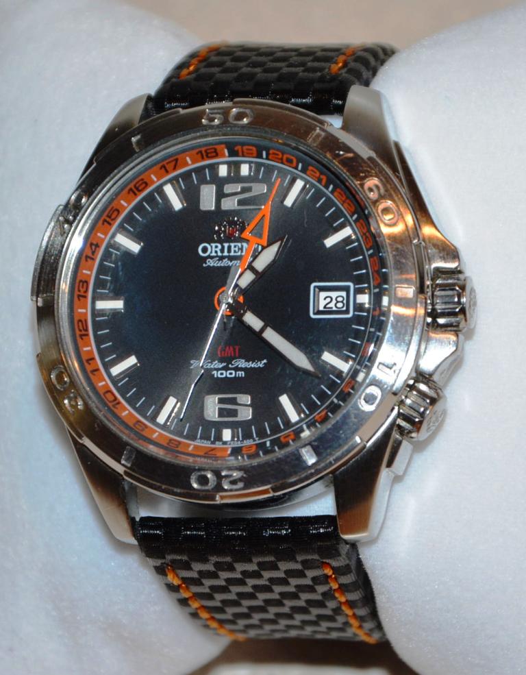 ORIENT GMT Automatic WR 100M stan bardzo dobry