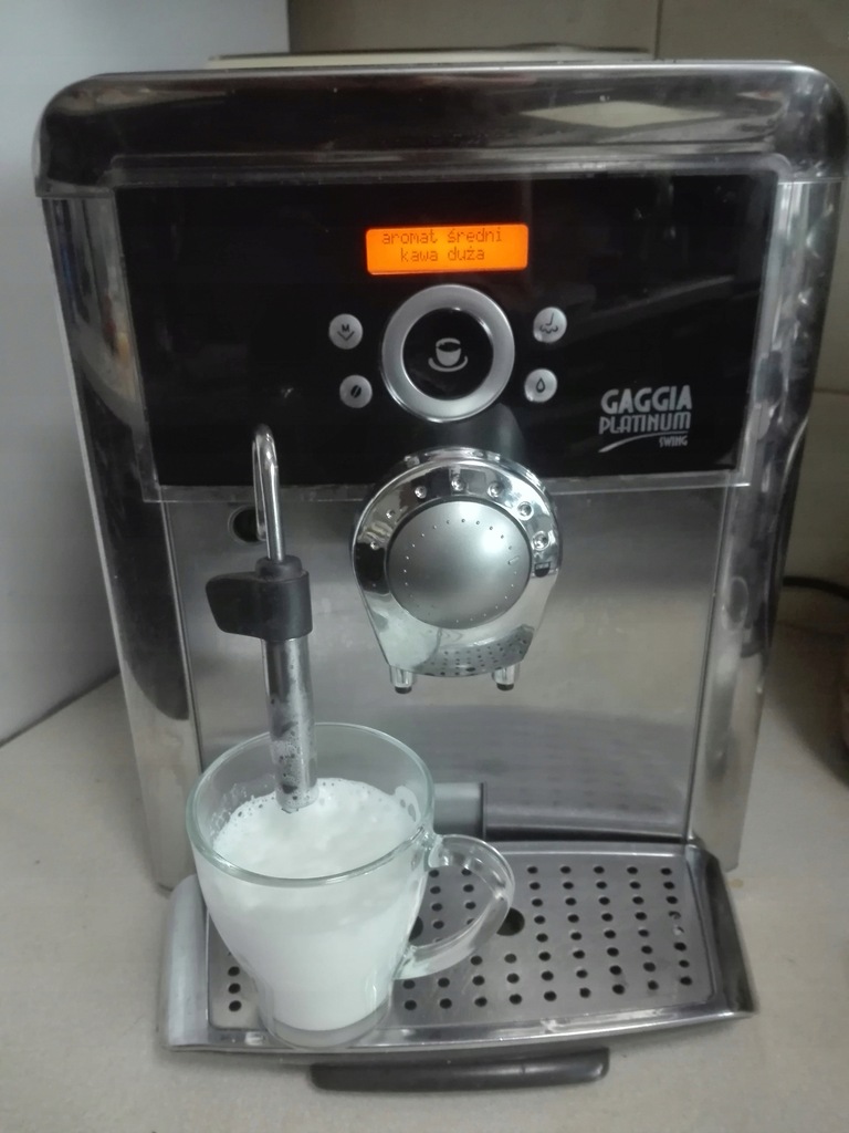 gaggia platinum swing ekspres do kawy SAECO 7525919668 oficjalne archiwum Allegro