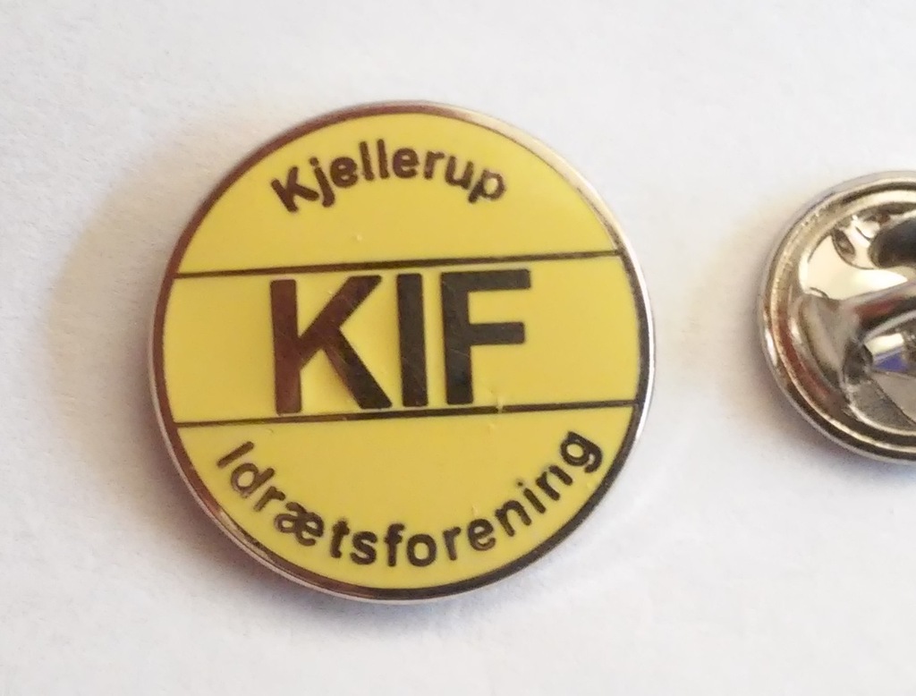 Odznaka KJELLERUP IF (DANIA) pin