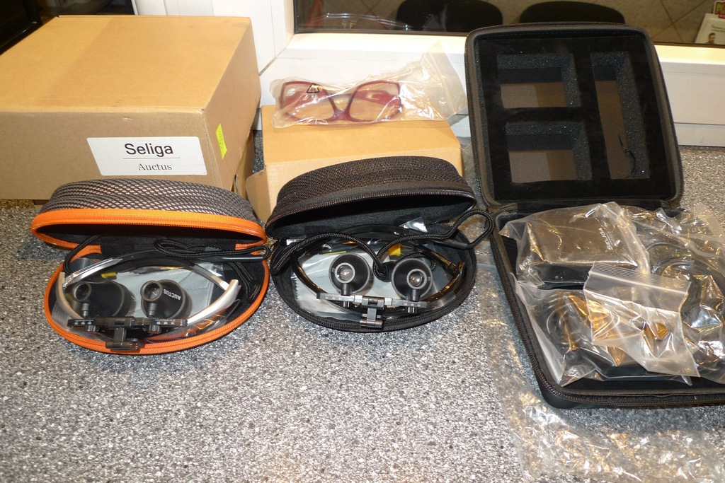 2 Lupy medyczne SELIGA AUCTUS +oświetl LED WROCŁAW