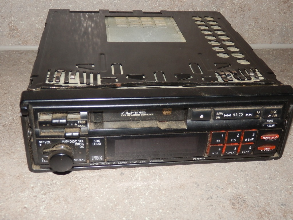 Stare radio Alpine 7516MM