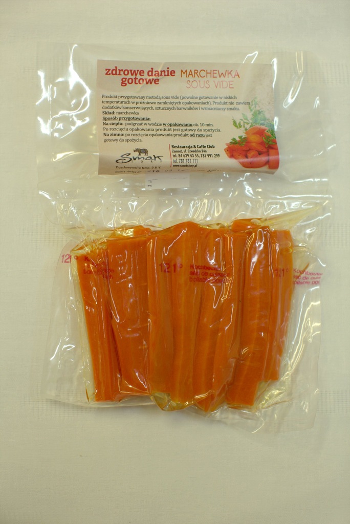 MARCHEWKA SOUS VIDE - WOLNO GOTOWANA!