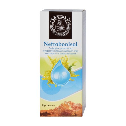NEFROBONISOL PŁYN  (kamica nerkowa, dna moczanowa)
