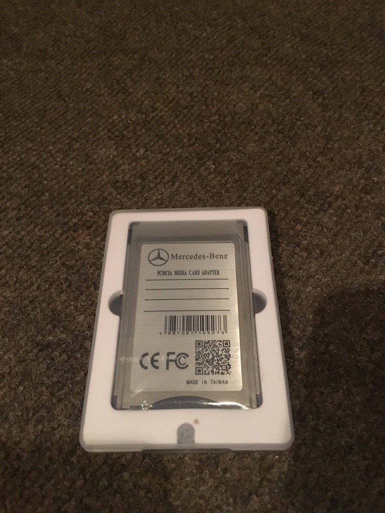 Karta Adapter PCMCIA SD Mercedes W207, W212, W221